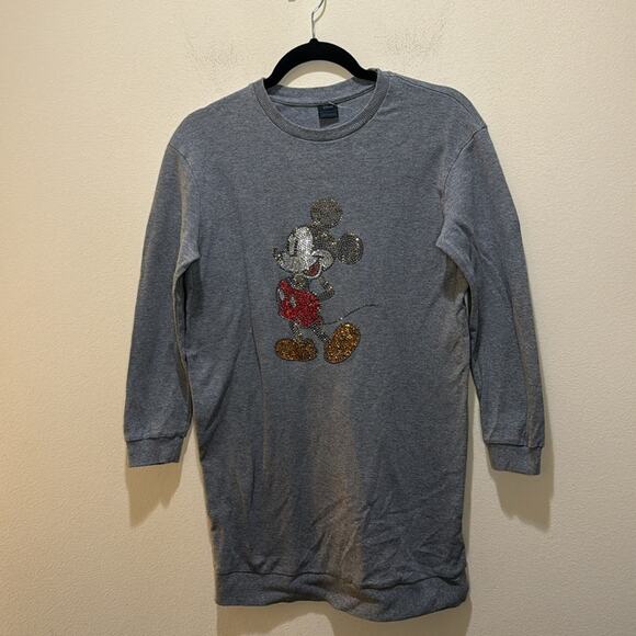intimissimi Disney Night Shirt with Rhinestone Mickey Mouse Size S - Picture 2 of 5